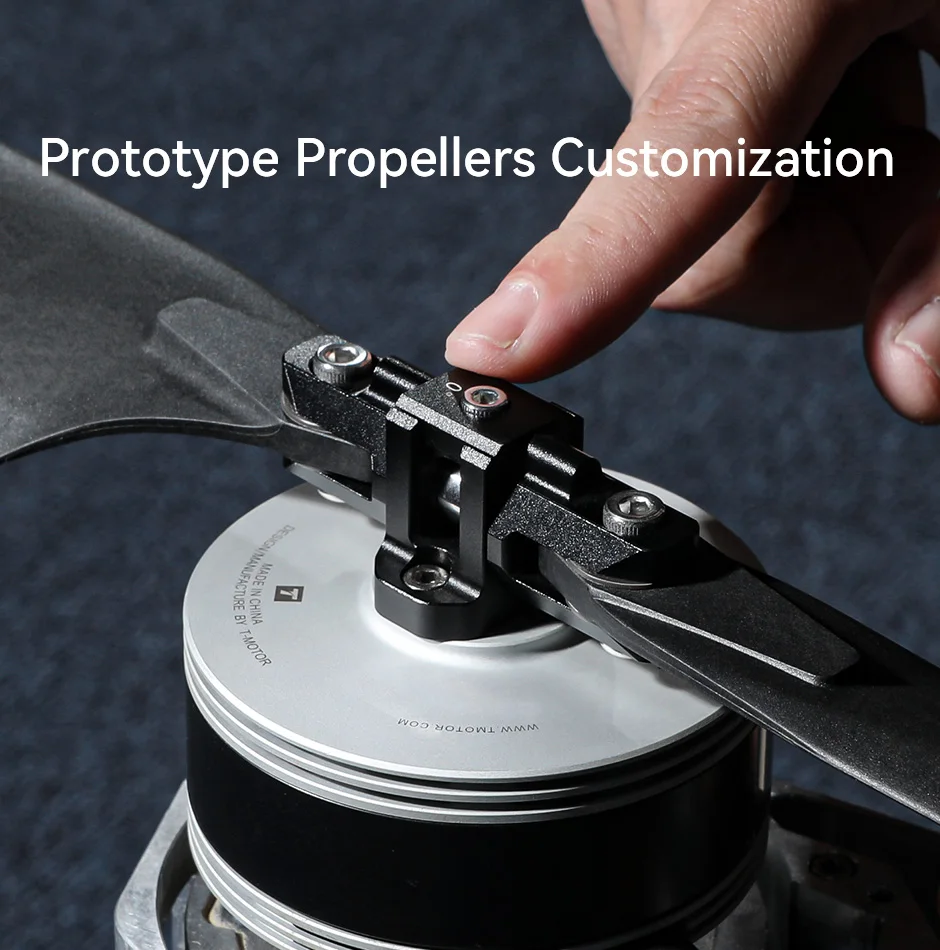 T-MOTOR MF2211VP High Quality 22 Inch Max Payload 12kg Polymer CF Quadcopter Drone Propeller