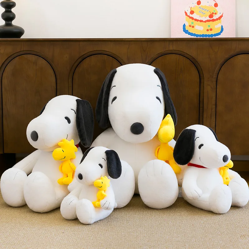Nuova serie Snoopy bambola felpa zaino cucciolo bambola abbraccio Tucker Snoopy peluche cuscino regalo di compleanno per gli amici