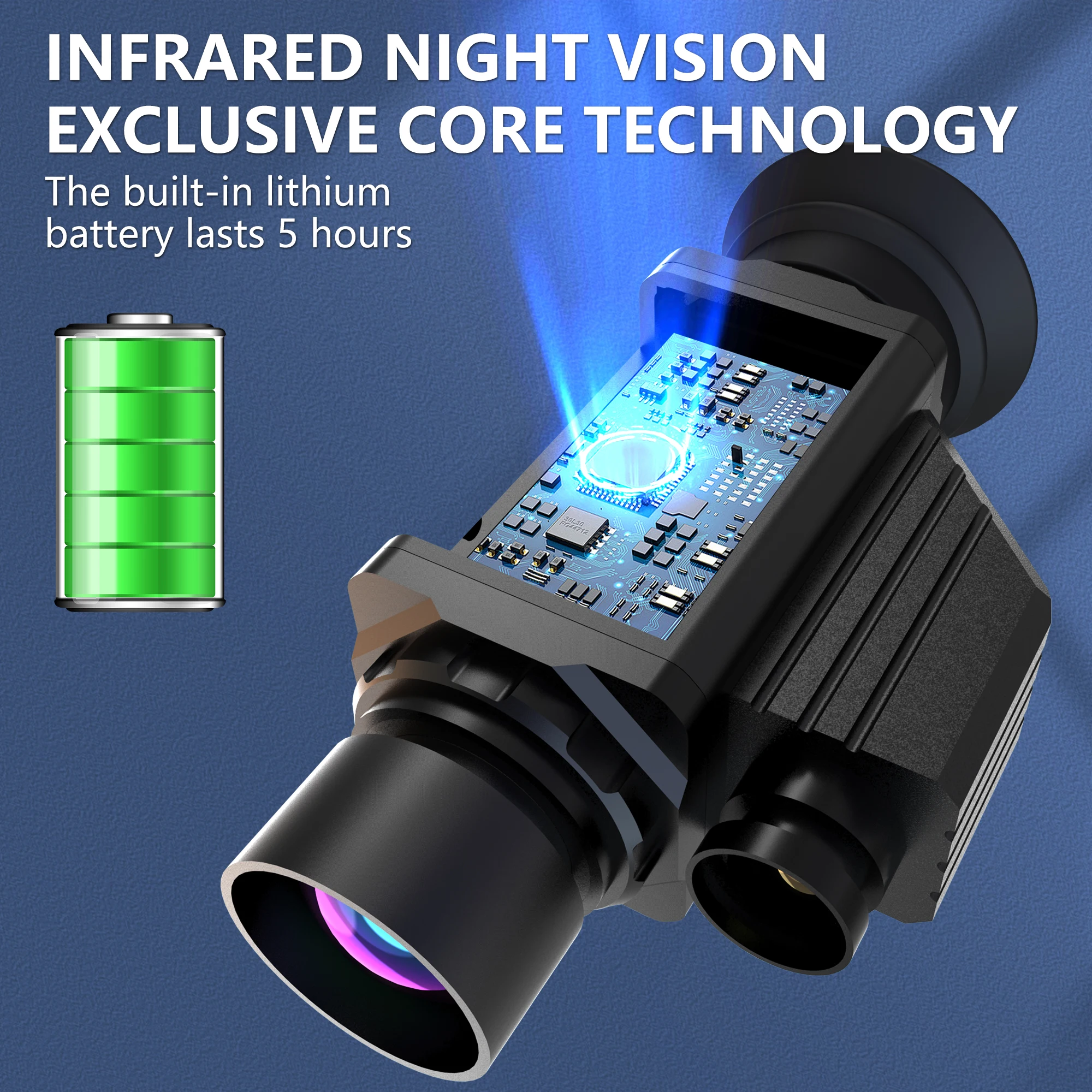 

Hot Sellers MV265 7X Lens 9mm Infrared Thermal Imaging 256*192 Night Vision Binocular/Monocular Scope