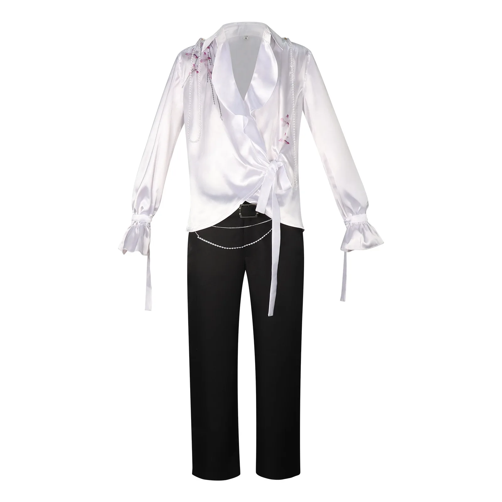 

A white long-sleeved elegant suit for cosplay as Li Shen's anime character performance costume