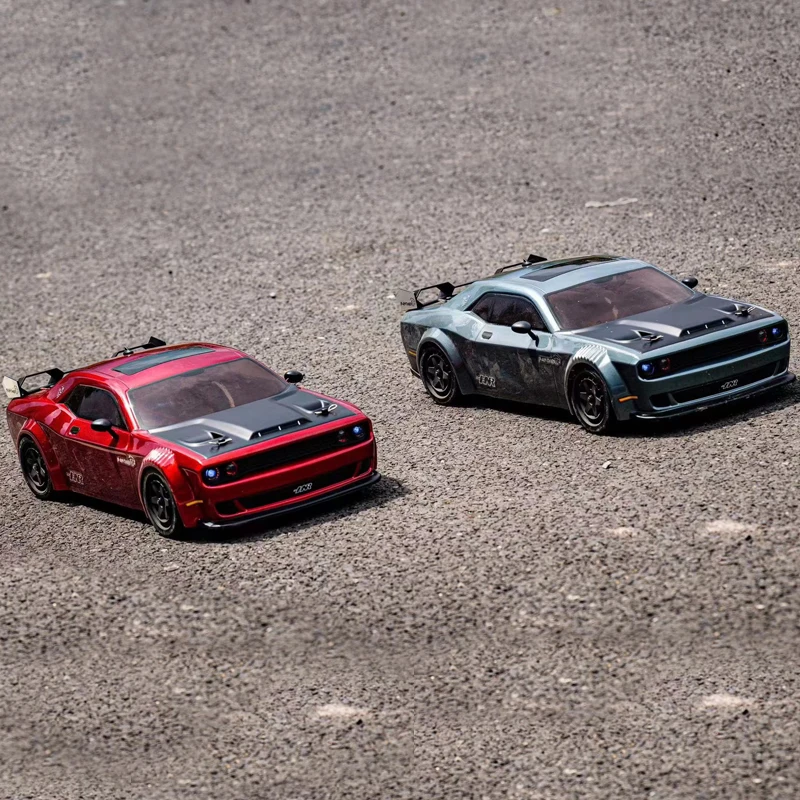 HNR H9802 1/10 Dodge SRT Hellcat RC télécommande modèle de voiture à dérive plate 4WD sans brosse