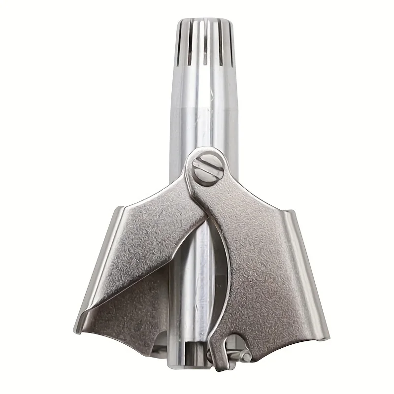 Nose Hair Trimmer Manual for Both Men And Women, Featuring a High-Quality Stainless Steel Design with a Small Round Head