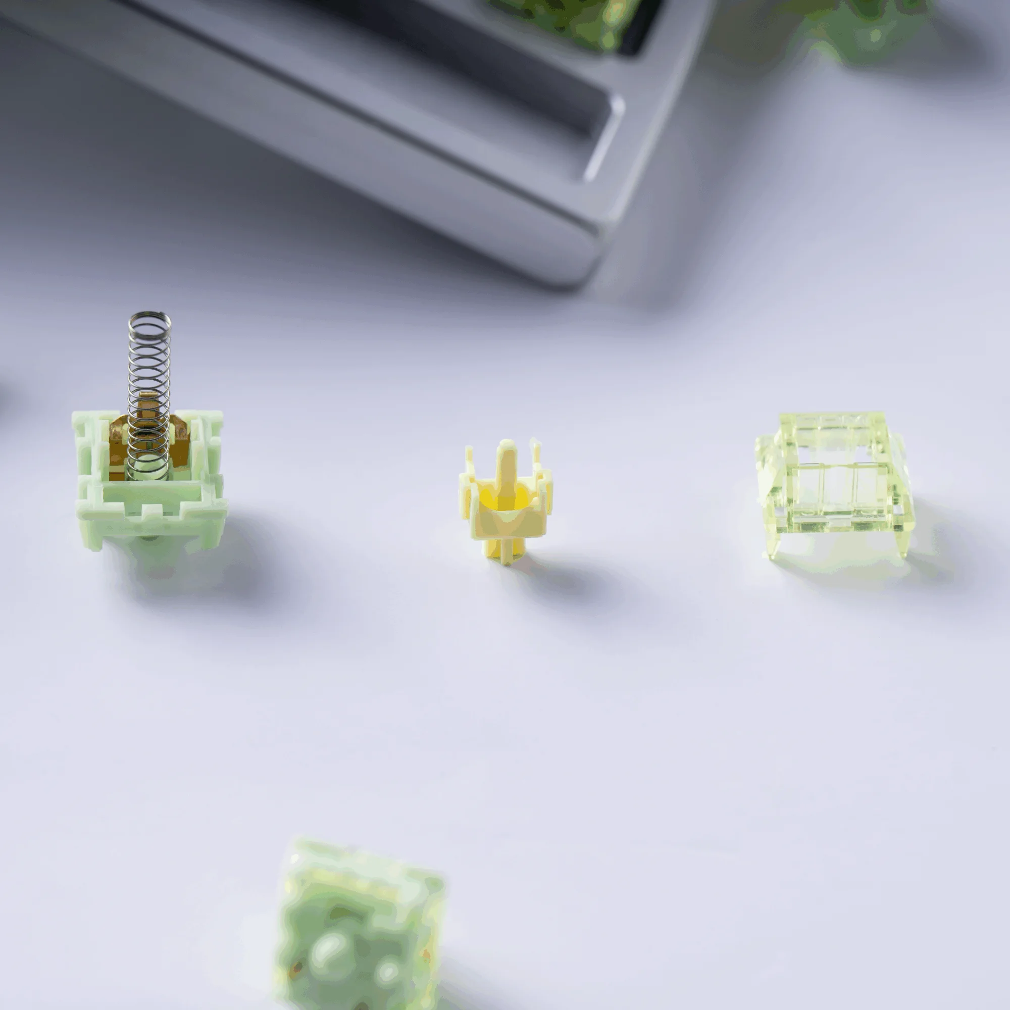 SOULCAT & SPM جيلي التبديل HIFI الخطي التبديل الساخن مبادلة مصنع تزييت HMX مخصص 42 جرام الزناد ملحقات لوحة المفاتيح الميكانيكية #6