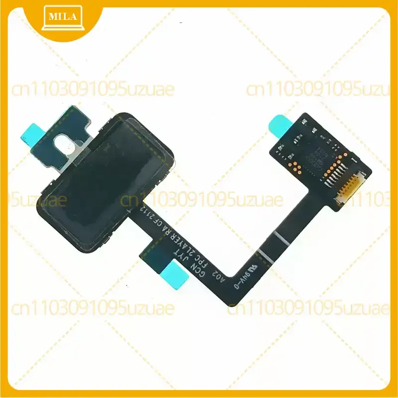 New For Dell XPS13 7390 9310 2-in-1 Laptop Power Button Fingerprint Reader Module Circuit Board 2D7XN 02D7XN