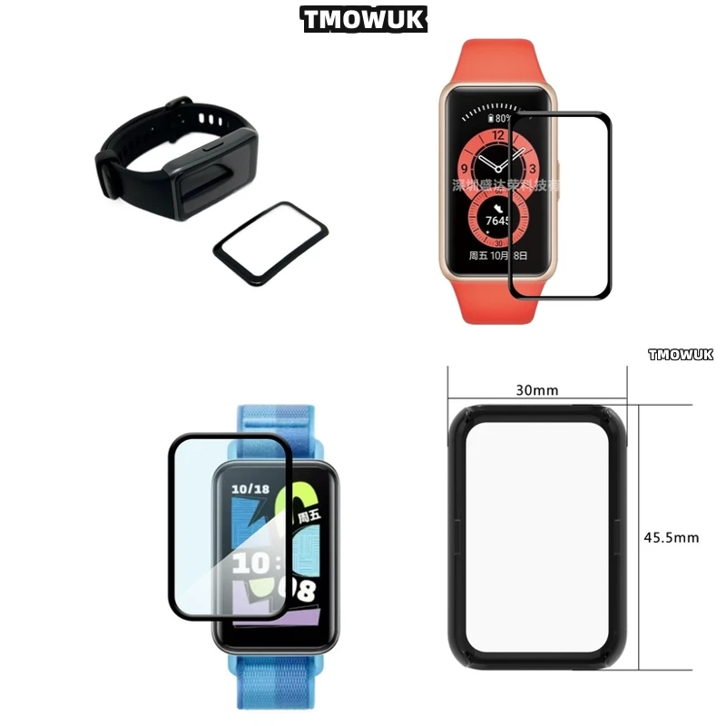 

For Huawei Honor Band 6 7 9 10 3d Curved Screen Protector Pmma Anti Scratch Film