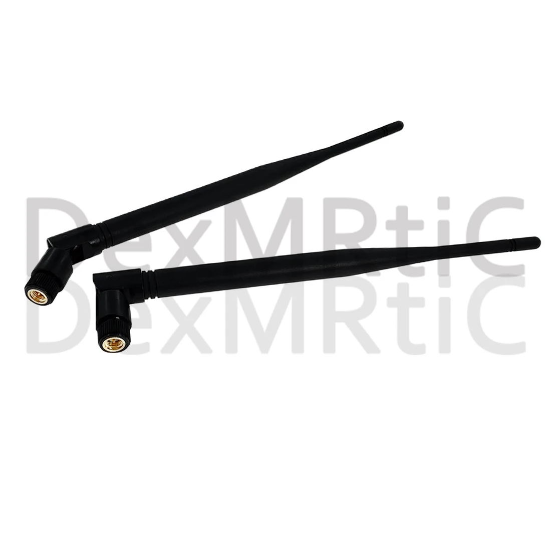 1pc 433Mhz 6dbi OMNI Antenne SMA Stecker 19cm Lange Drehbare Gebogen für Ham Radio Antenne Großhandel preis – Detail 2