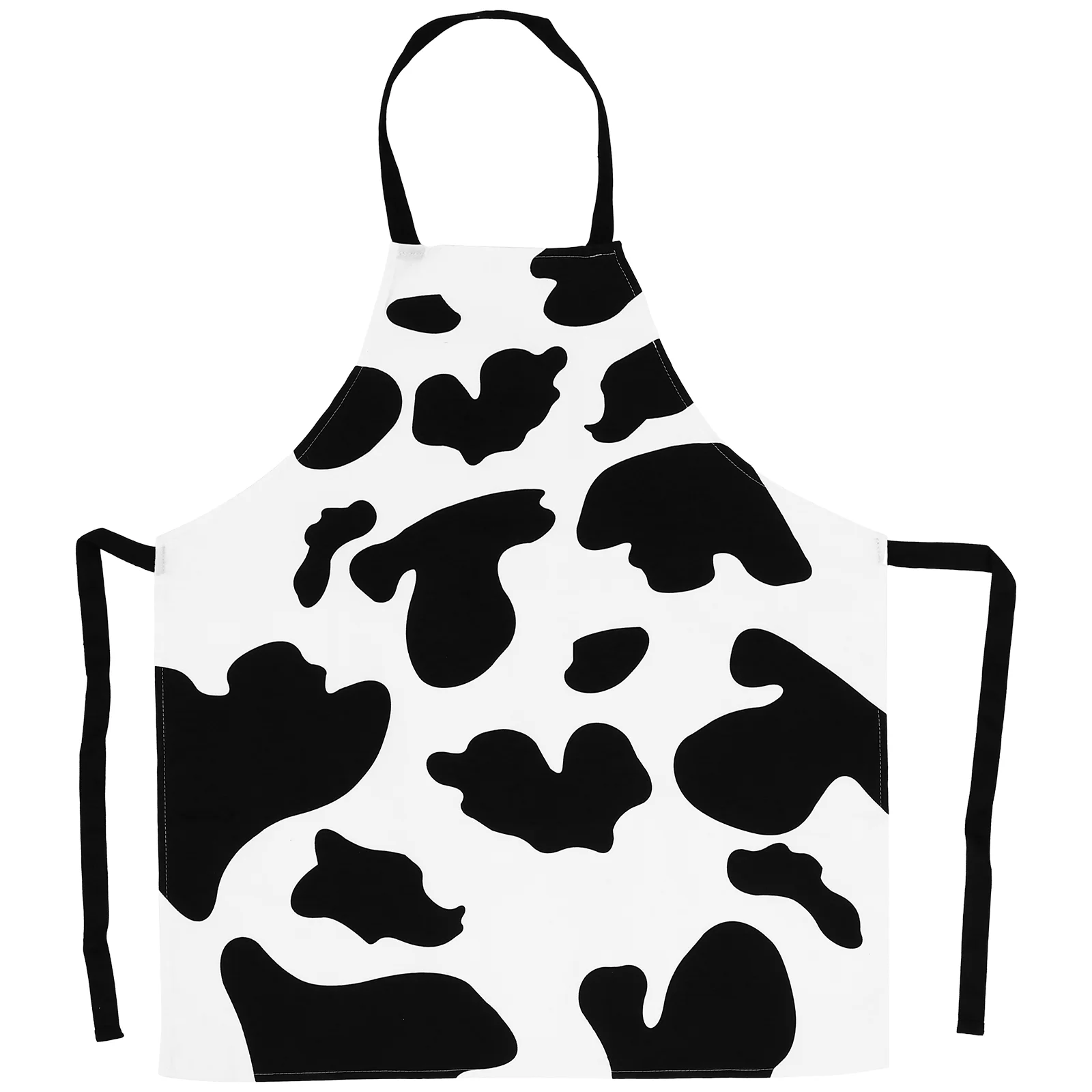 

Cow Apron Hanging Neck Housework Pattern Cooking Sleeveless Kitchen Baking Chef