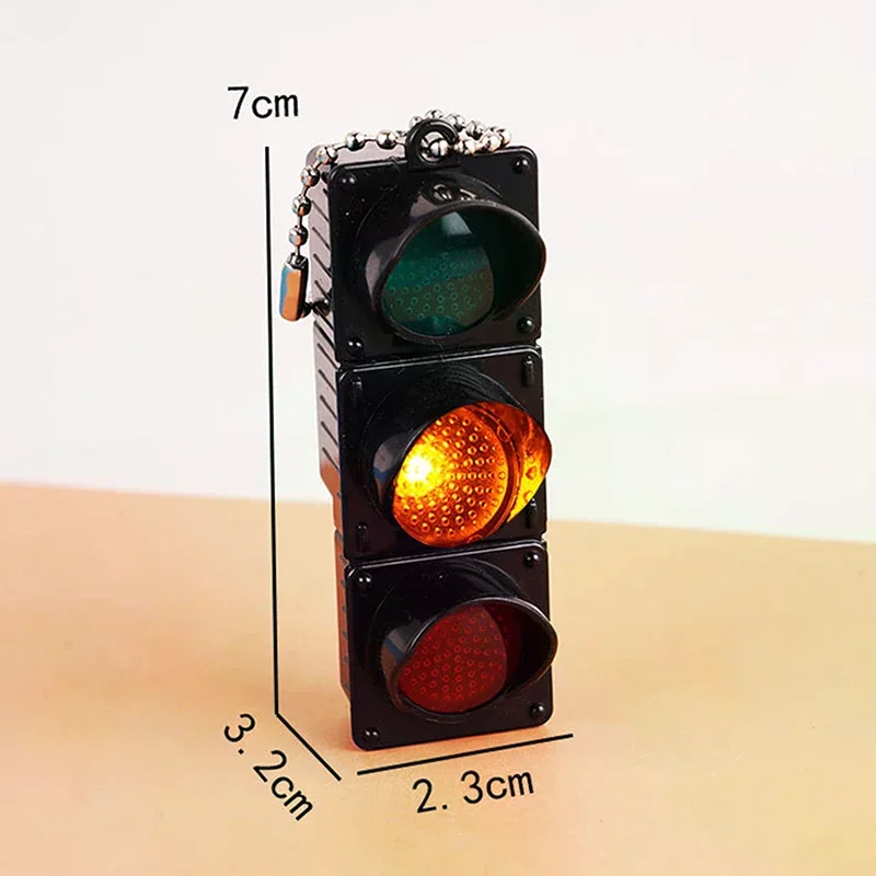 1:12 Dollhouse Miniature LED Traffic Light Model Furniture Home Model Decor Toy Doll House Accessories