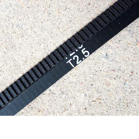 10 / 5 meter T2.5 Timing belt pitch 2.5mm width 6mm  Neoprene Rubber timing pulley for CNC T 2.5 6 2000 open ended