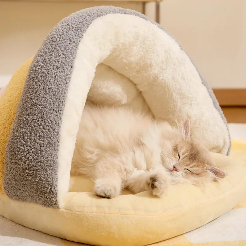 Thumbnail 4 - #17 Latest Enclosed Cat Cave Beds Offers