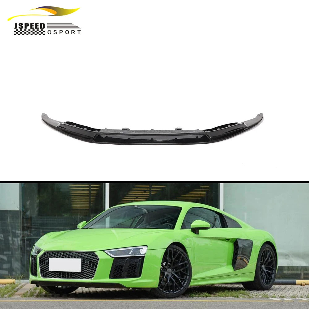 

Suitable for The dry carbon fiber front lip of the JCSPORTLINE of Audi R8 2016-2018