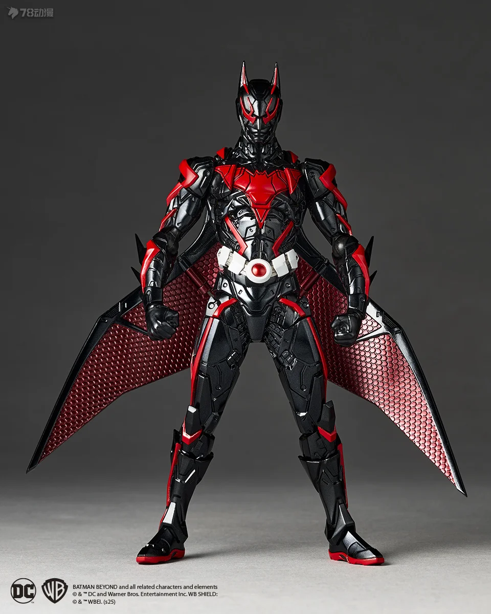 Hot Nieuwe Kaiyodo Revoltech Yamaguchi Batman Beyond The Future Anime Action Figure Beeldje Ko met Een Bonus Item Model Standbeeld Speelgoed