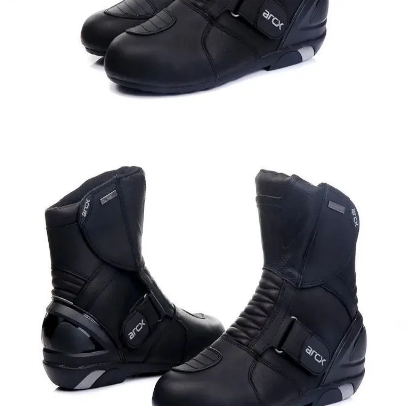Botas Motocicleta Hombre Estilo Scoyco Sin Cuero - usage example