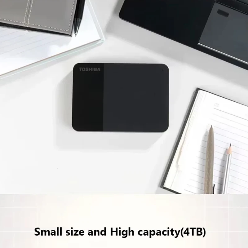 New For Toshiba A3/A5/TO-J High-Speed External Hard Drive USB 3.0 Transfer Compatible with Mac Lightweight and Portable