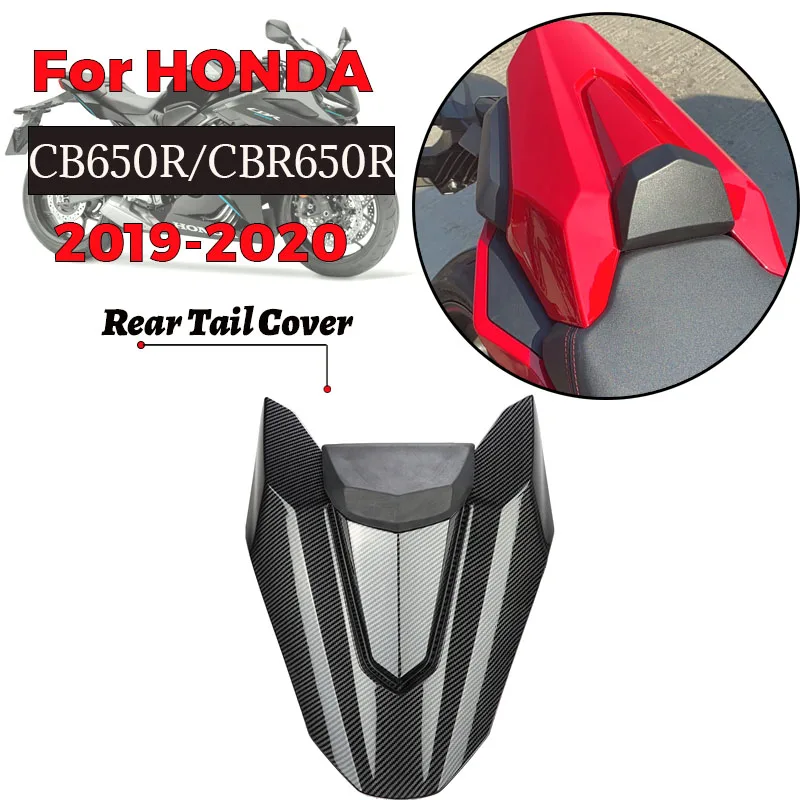 

CBR650R CB650R Motorcycle Accessories Pillion Cover Rear Passenger Seat Hump Fairing Fit For Honda CB650 R CBR 650R 2019-2020