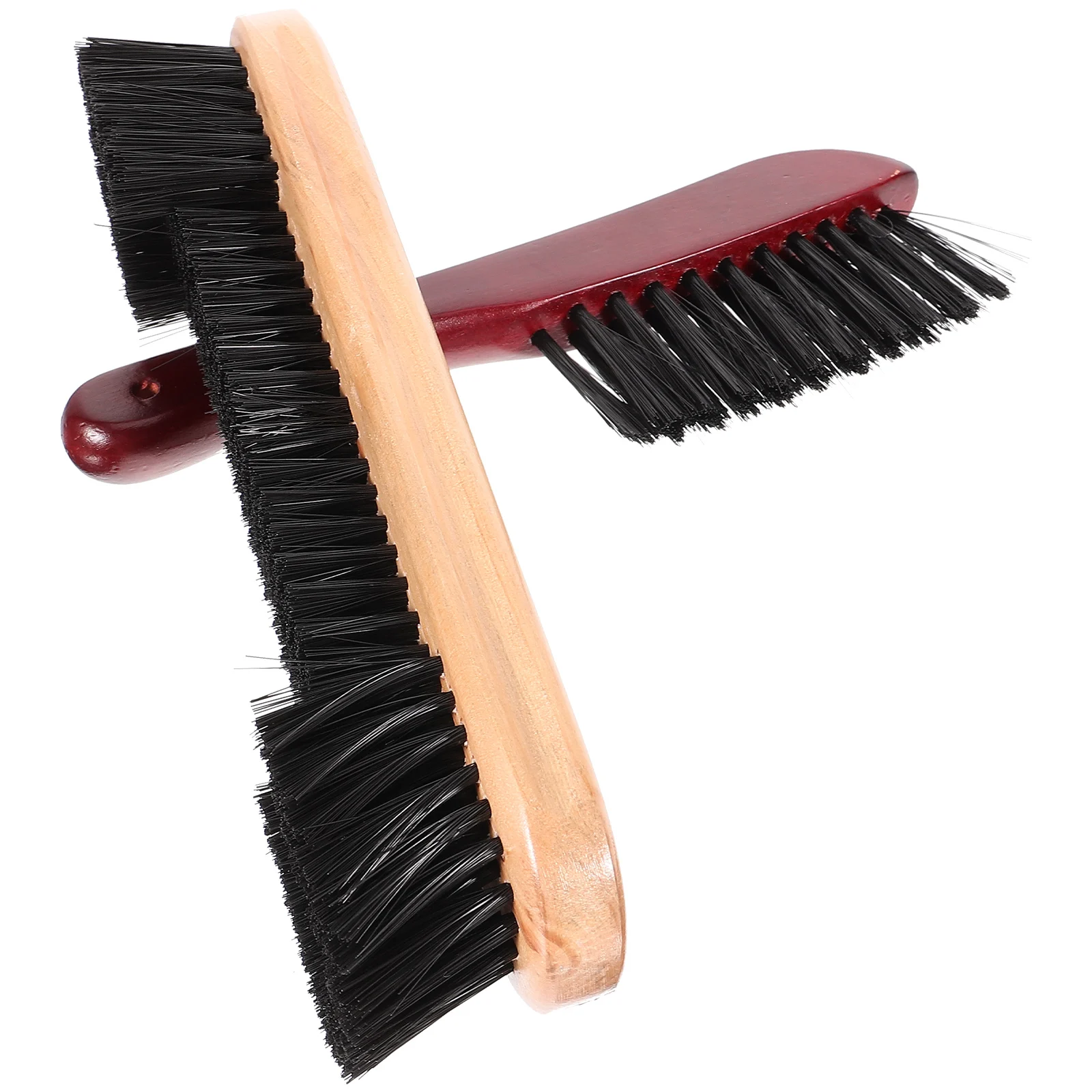 ชุดแปรงทำความสะอาดโต๊ะพูลไม้ 2 ชิ้น สำหรับรางและพื้นโต๊ะบิลเลียด ขนแปรงสองความยาว ทำความสะอาดอย่างอ่อนโยน ไม่ทำให้เกิดรอยขีดข่วน