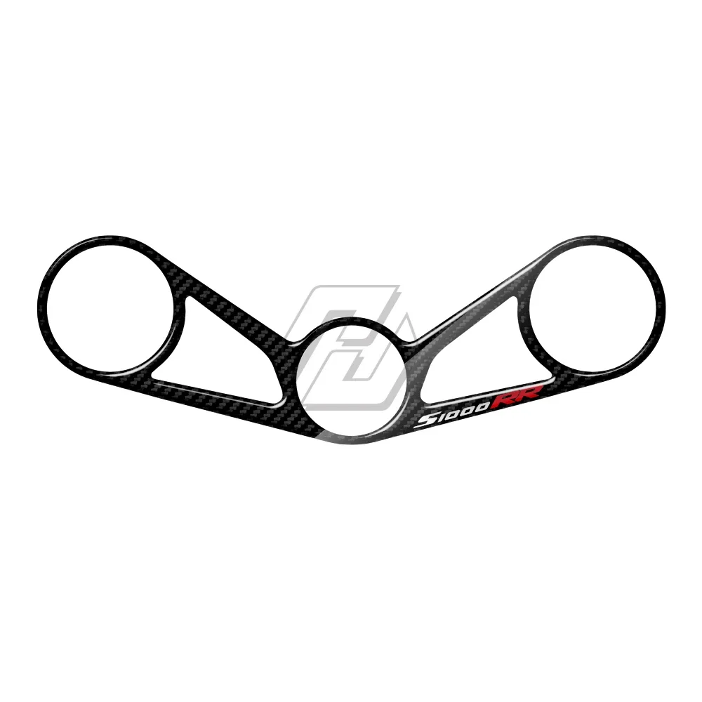 

Motorcycle decorative stickers For BMW S1000RR 2010-2011 3D Carbon-look Upper Triple Yoke Defender
