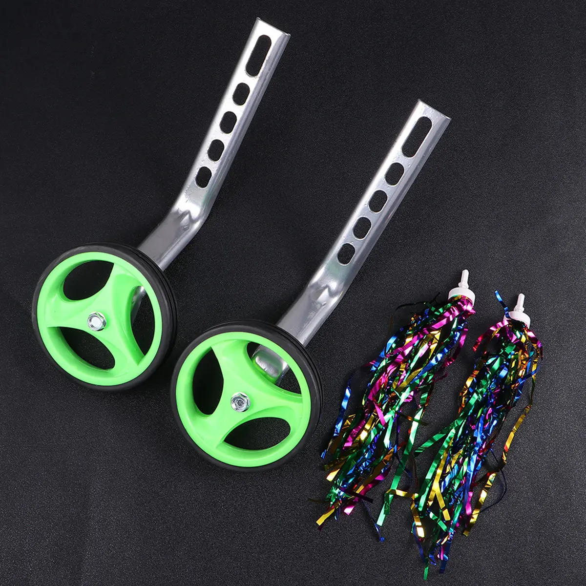 

1 set 1 Set Auxiliary Wheels For Training Wheels Balance Stabilizer Ride Learning Cycling Support High Strength