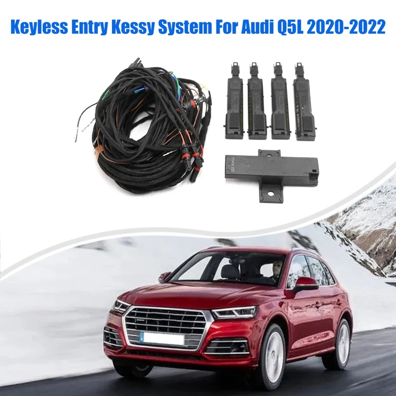 

Car Keyless Entry Kessy System 8W0927753 8W0927754 4M0907247 Car Accessories ABS For Q5L 2020-2022