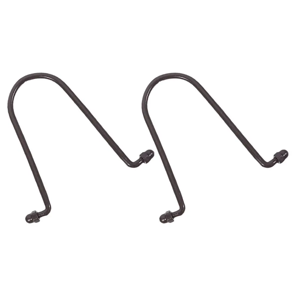 2Pcs Rain Chain Hooks Metal Iron Rain Chain Adapter Hooks Outdoor Garden Drainage Hook Replacement Install Fittings