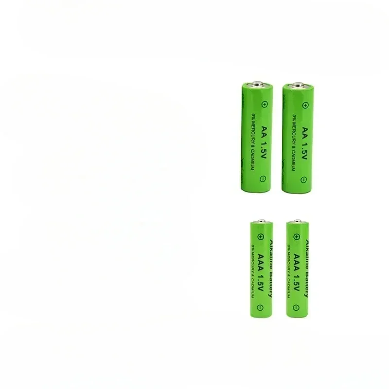 For Clocks Mice Computers Toys So on 1.5V AA9800mAh AAA8800mAh Rechargeable Alkaline Battery NI-MH Battery 4pcs