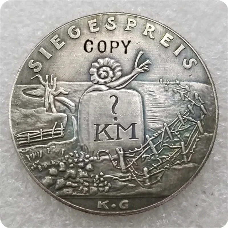 Type #4_1917 Karl Goetz Germany Copy Coin Challenge Pocket Coins Christmas Gifts