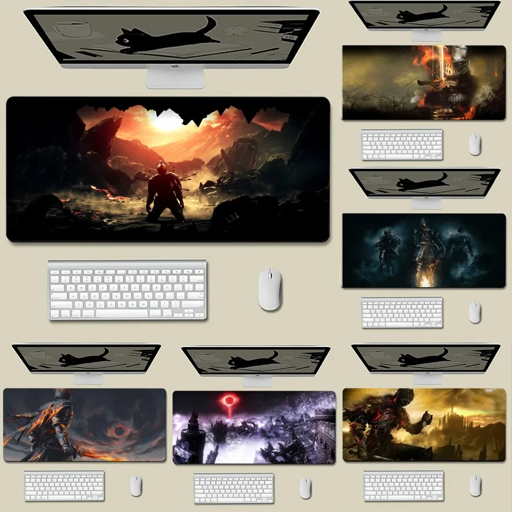 

Dark Souls Mousepad New Arrivals Large Gaming Mousepad L XL XXL Gamer Mouse Pad Size For Keyboards Mat
