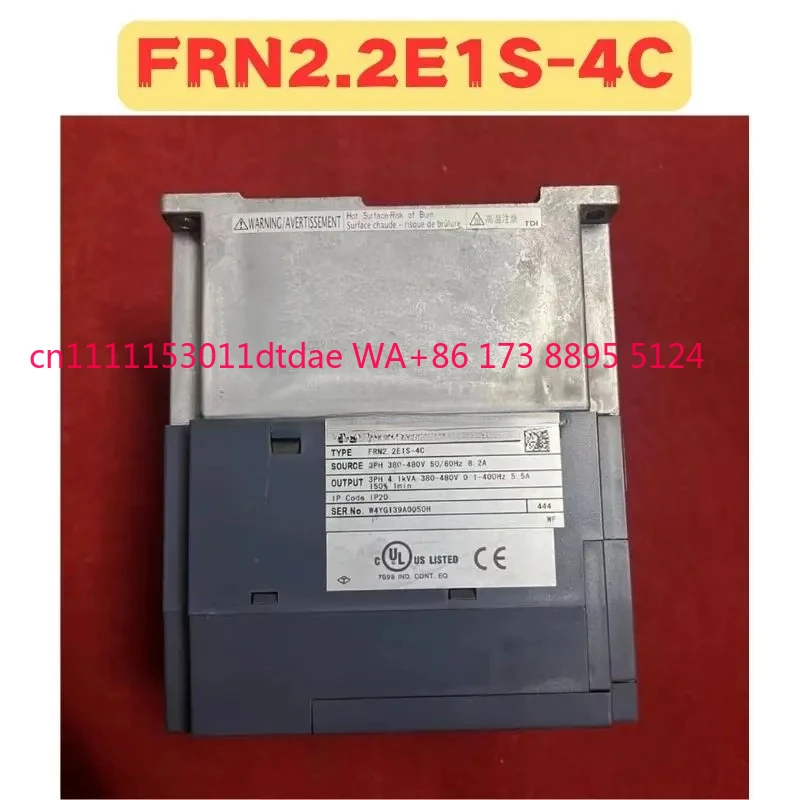 Frequency Converter FRN2.2E1S-4C FRN2.2E1S  Normal Function Tested OK