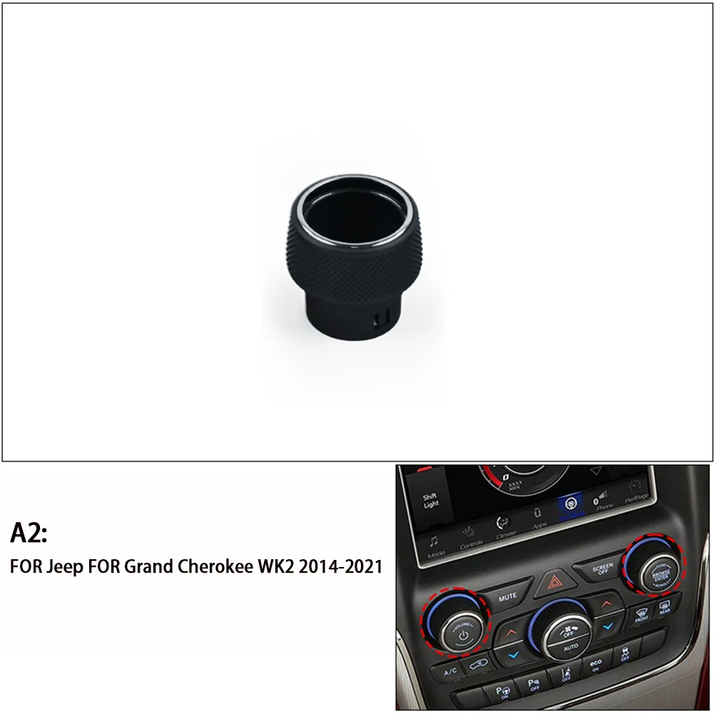 Ersatz-Bedienknopf für Jeep Grand Cherokee WK2 2014-2021 Radio- und Klimafunktionen mit ABS-Haltbarkeit – Detail 19
