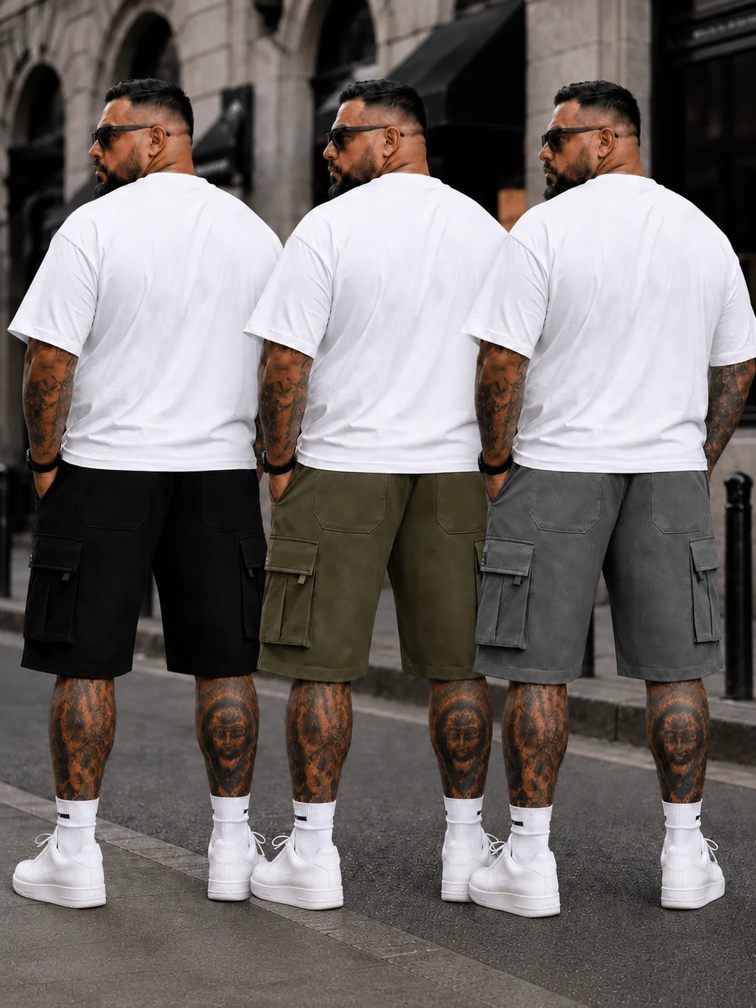 Set di 3 pantaloncini da lavor - Mens Fashion Workwear recensione e prezzo