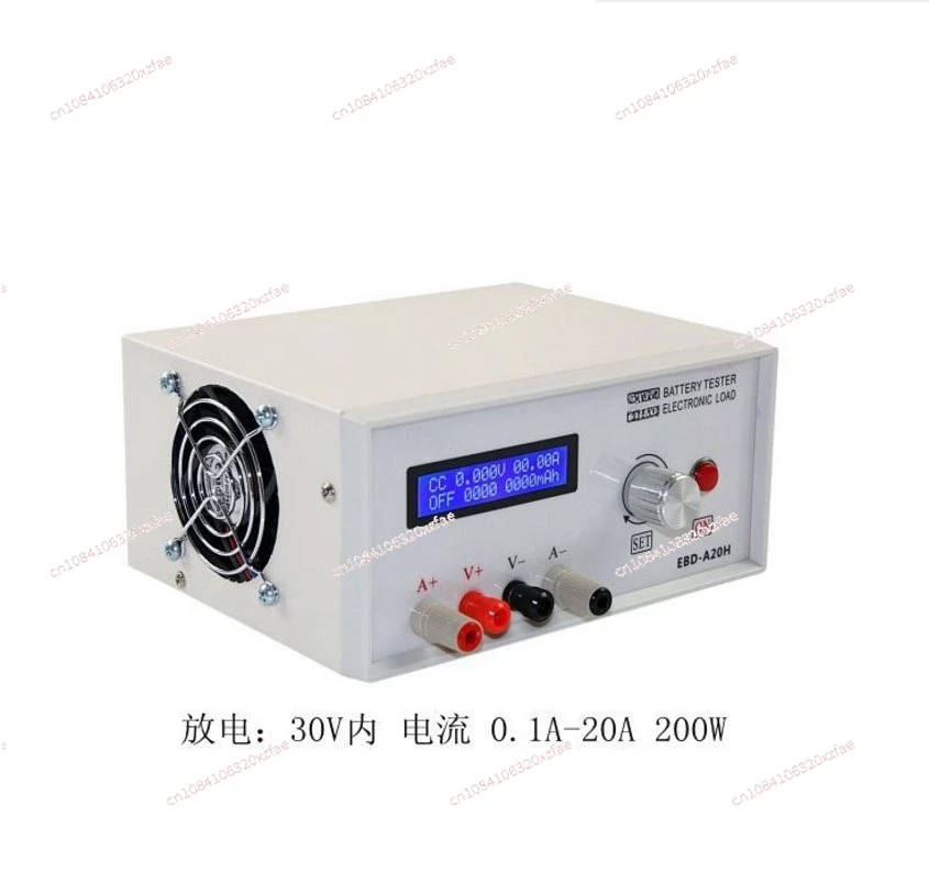 

EBD-A20H Electronic Load Battery Capacity Tester Power Supply Test Model Power Battery Discharge Testing Meter Instrument 200W