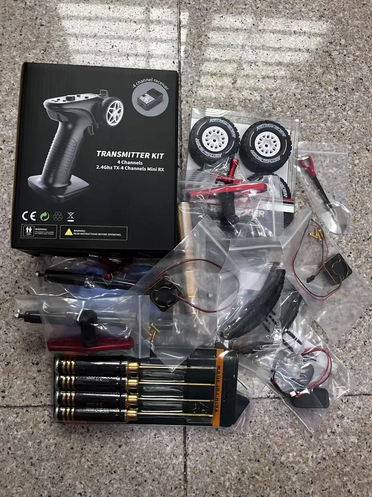 

RS Red Spider RC model lamp group magnetic wire extension wire lamp group car shell quick disassembly and assembly JST magnetic