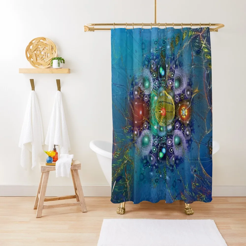 

The Probe Shower Curtain Shower Bathroom Waterproof Shower And Anti-Mold Funny Bathroom Set Curtain