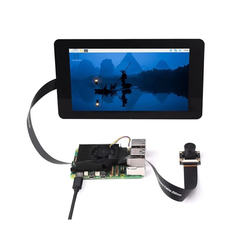 Cavo flessibile FPC per RaspberryPi5 da 22 pin a 15 pin lunghezza 200 mm/300 mm mm E8BA