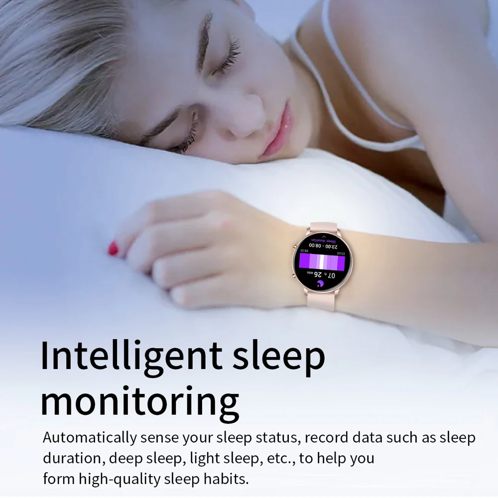 音声アシスタント 1.39 ' 男性青歯通話スマート腕時計女性フィットネススマートウォッチ女性防水睡眠心拍数健康モニター