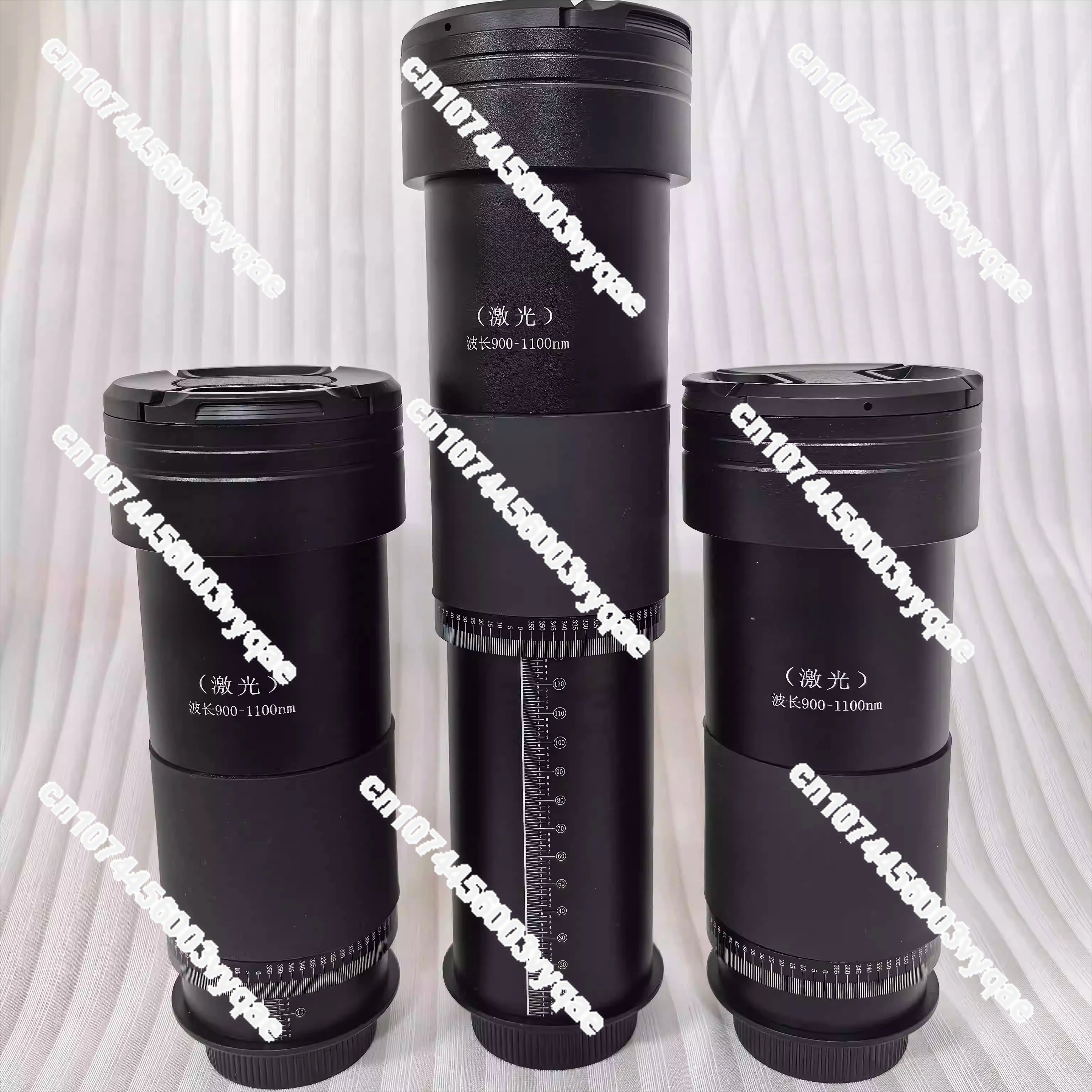 high-temperature resistant quartz lens Double-sided nano-gold coating pump 100-meter condenser 50x handheld laser lens pump