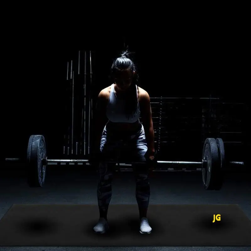 

3Pc 120X60cm Exercise Mat Gym Fitness Equipment For Treadmill Bike Protect Floor Mat Running Machine Shock Absorbing Pad