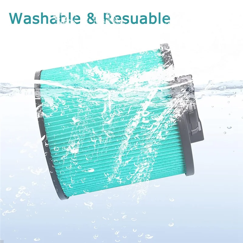 Lot de 2 filtres de rechange pour aspirateur DXVC6914, 6 à 16 gallons