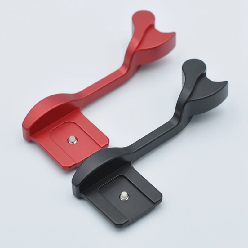 Empuñadura de pulgar para cámara, agarre de zapata caliente diseñado para Leica Q, mejor equilibrio y agarre negro