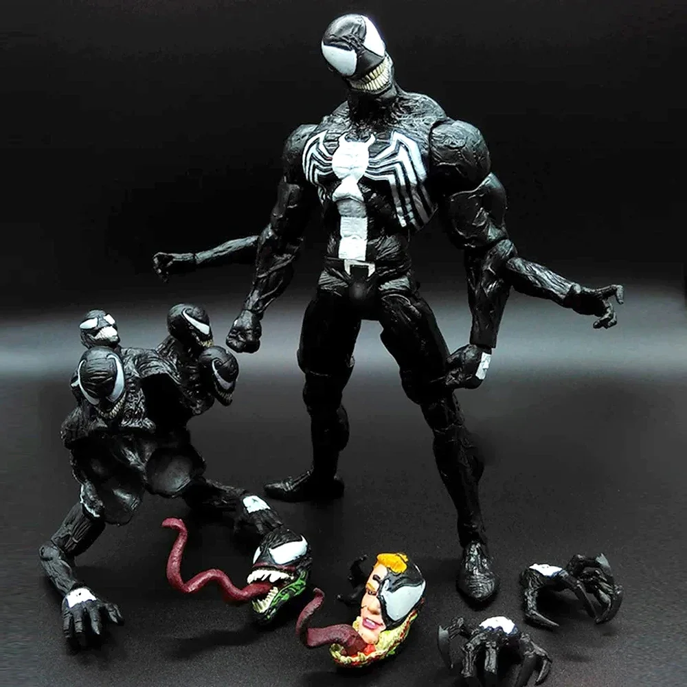 

Marvel Selects Multi-Headed Venom KO 8" Loose Action Figure Toy Doll Movable Die Figure Model Collectible Boy Birthday Gift