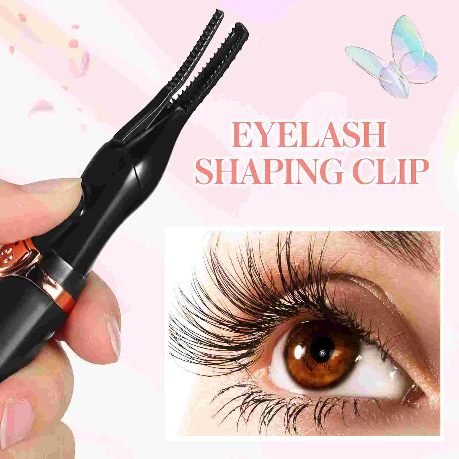 Beheizte Wimpern Curler Mascara Tragbare Elektrische Klemme Curling Gerät USB Lade Make-Up Werkzeuge Abs Heizung Miss Praktische