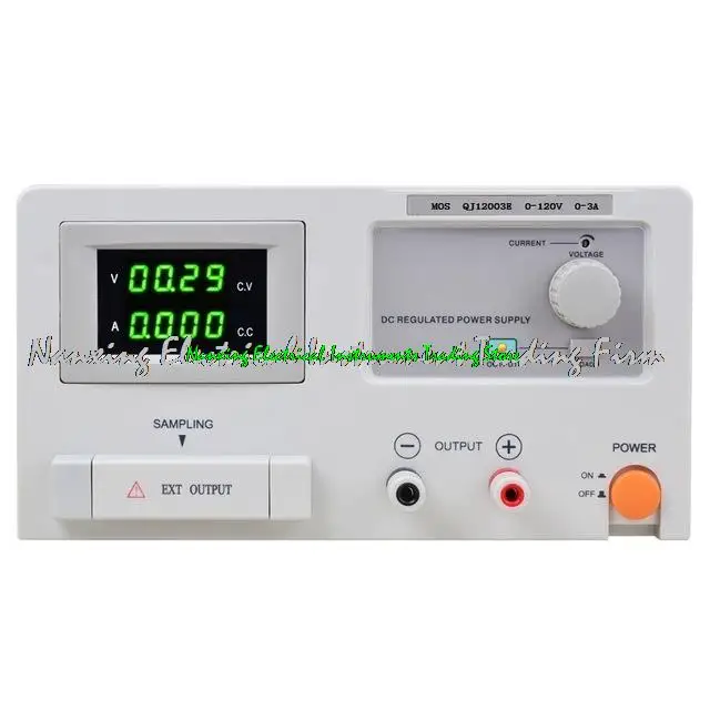 fast arrival QJ12003E DC adjustable regulator  Laboratory power supply 0-120V 0-3A transformer resolution of 100mV 1mA