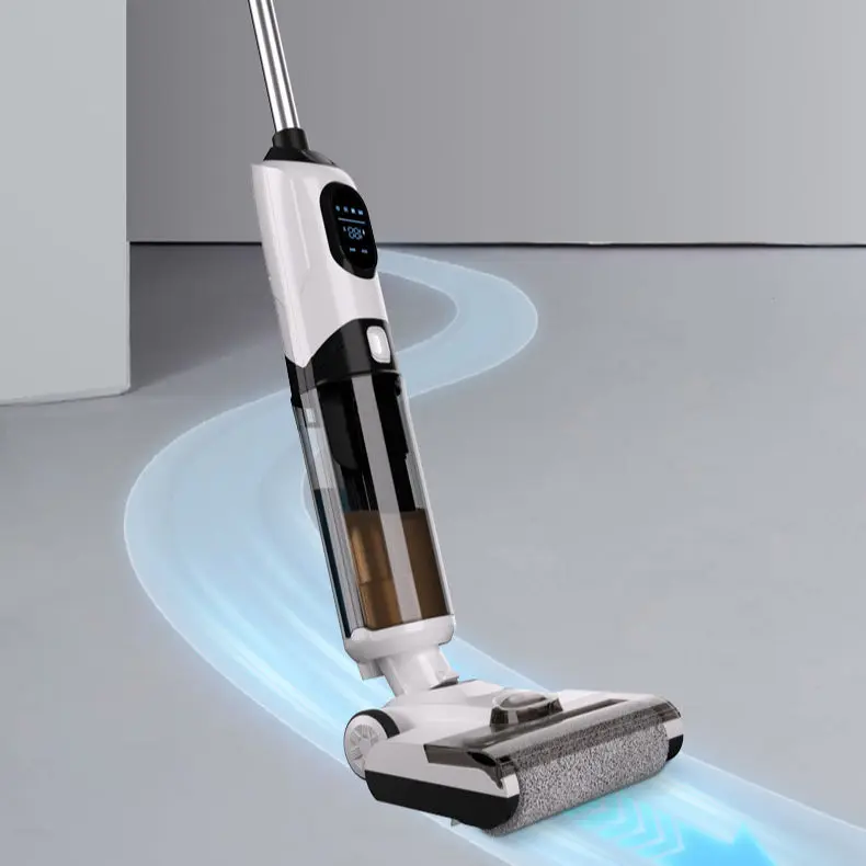 

E33 House Hold Cordless Upright Handy Electric Mop Cleaner Vacuum Cleaner Dry and Wet for Home