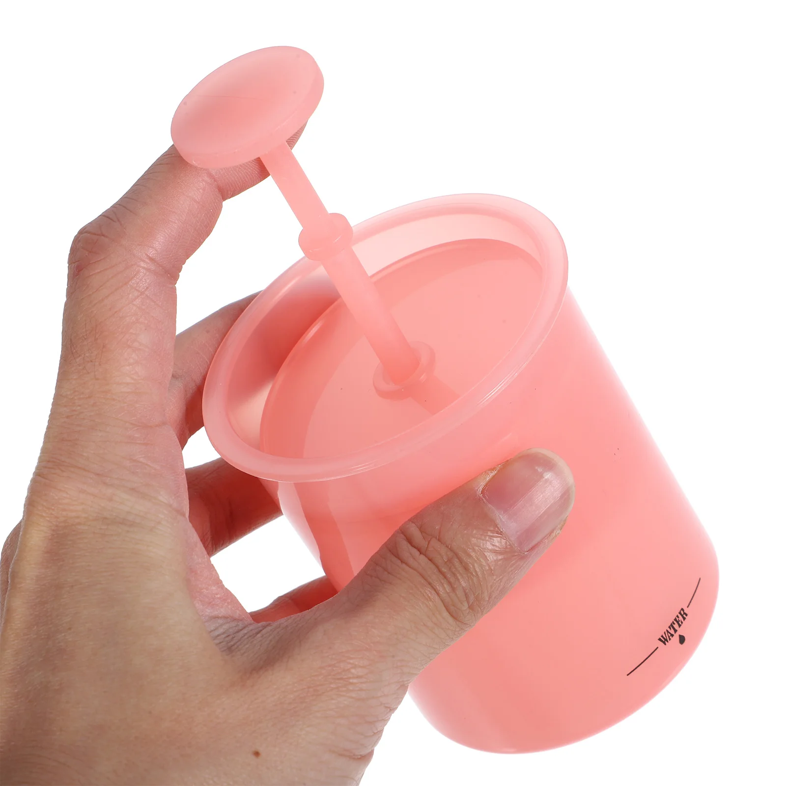 

6pcs Pink Facial Cleanser Foamer Maker Body Lotion Gel Bubbler Cleaning Supplies Foam Maker For Face Wash Travel Foam Device