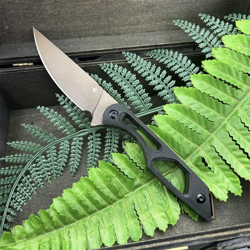 

TOOR Fixed Blade Straight Knife D2 Blade G10 Handle Toor Camping Survival Outdoor Portable Durable Hand Knives EDC Gitfs for Men