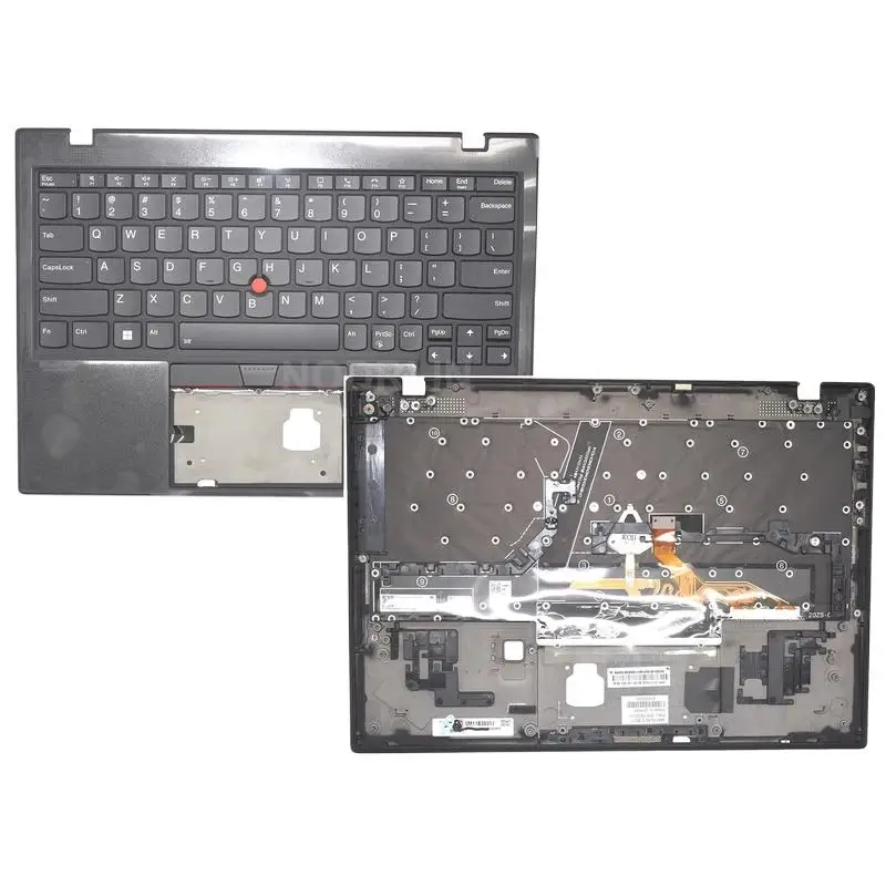 WKJ 5M11B38317 5M11B38353 Новый верхний корпус упора для рук с американской клавиатурой с подсветкой WLAN для X1 Nano Gen 1 20UN 20UQ