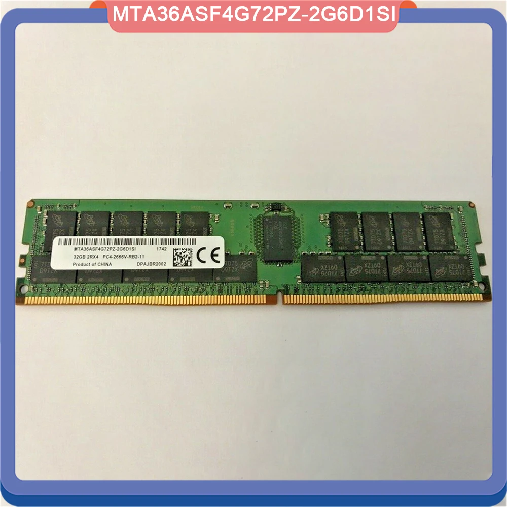 

MTA36ASF4G72PZ-2G6D1SI 32GB 32G 2RX4 RAM For MT DDR4 PC4-2666V 2666 Memory High Quality Fast Ship