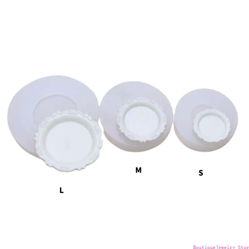 E1PE Flexible mini plate mold for scene props and UV resin projects