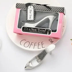 Zinc Alloy High Heels Shape Beer Bottle Opener Tools Small Wedding Favors Funny Groomsmen Gifts Bar Decoration Accessories