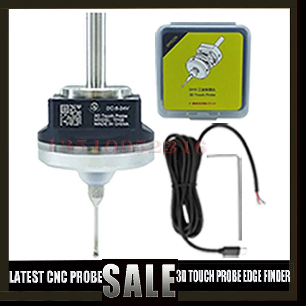 Cnc The Latest V6 Anti-roll 3d Touch Probe Edge Finder Centering Precision Cnc Probe Is Compatible With Mach3 And Grbl